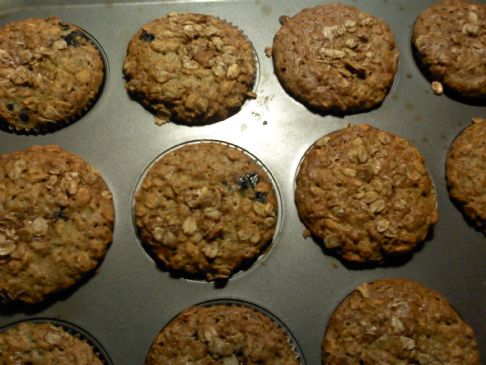 Blueberry Banana Bread Muffins