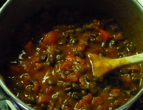 Black Bean Chili - serving = 1.5 cup