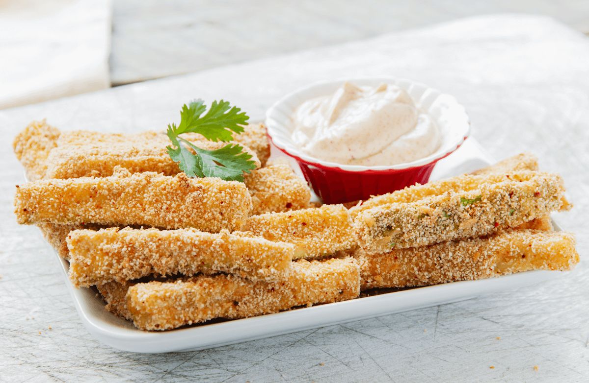 Oven-Baked Zucchini Sticks