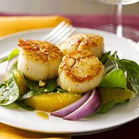 Scallop and Orange Salad