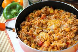 Stuffed pepper casserole