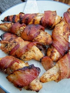 Sweet Bacon-Wrapped Chicken