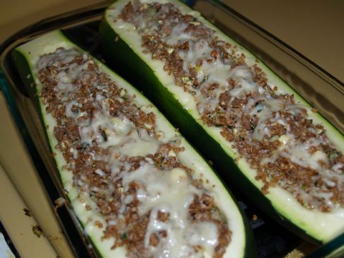 Zucchini, Bulgur, Turkey Bake