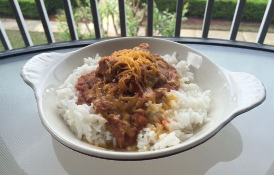 Refried Beans and Rice