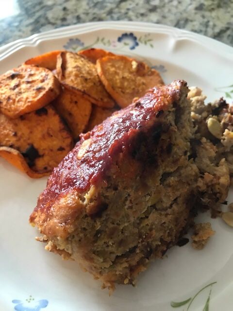 Zucchini meatloaf (Chicken - GF)