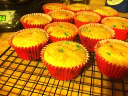 Diet Soda Funfetti Cupcakes