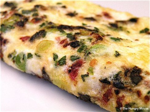 Mexican Style Egg White Omelette