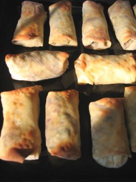 Crispy Baked Egg Rolls