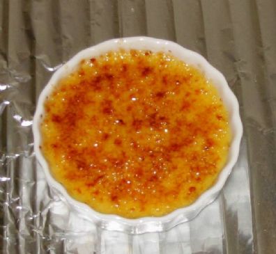 Creme Brulee with Half and Half