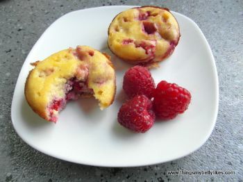 Raspberry and Yogurt Muffins (Grain-free)