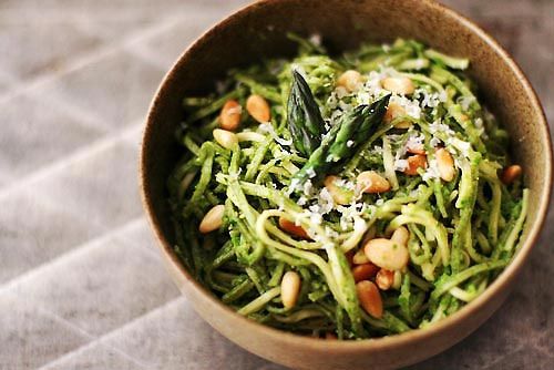 Asparagus Spinach Pesto