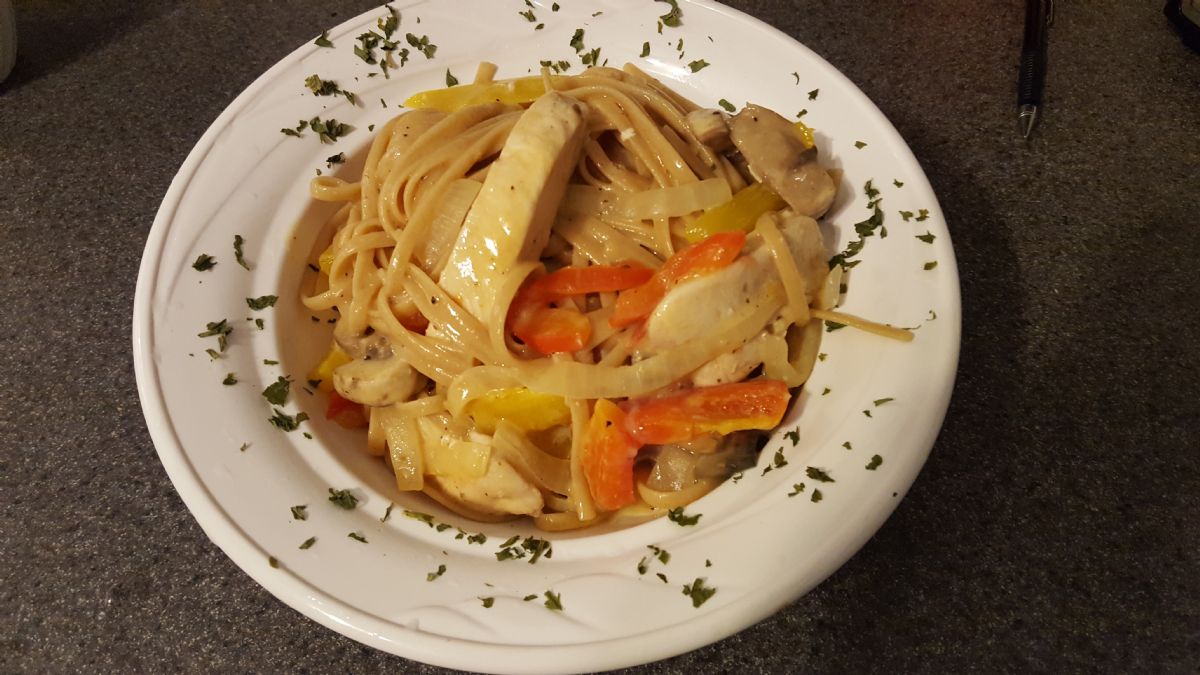 Cajun Chicken Pasta Light