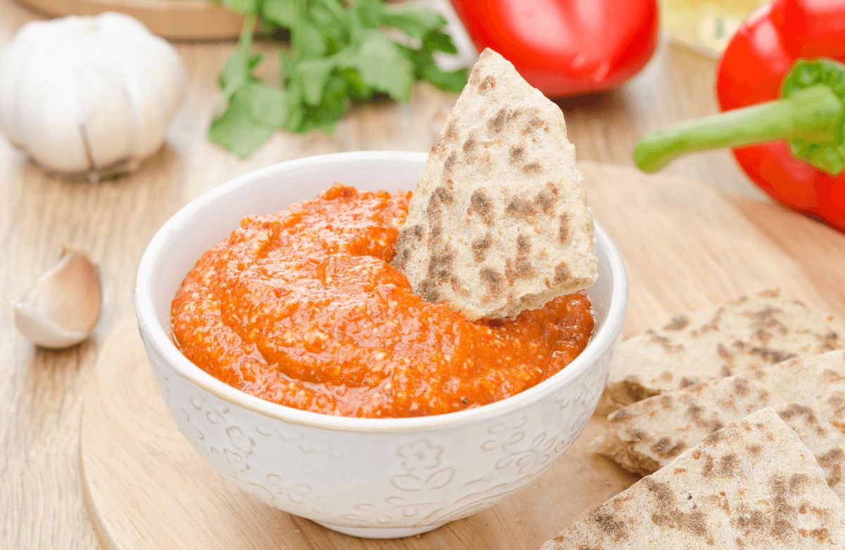 Roasted Red Pepper and Butternut Squash Dip