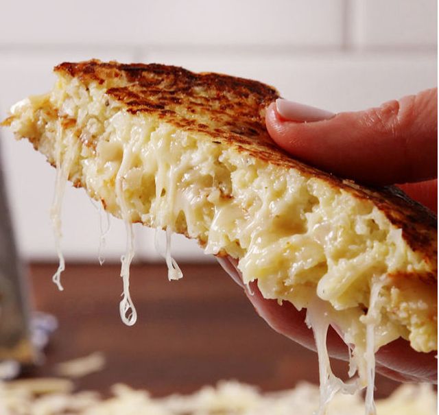 Cauliflower Grilled Cheese (Delish.com)