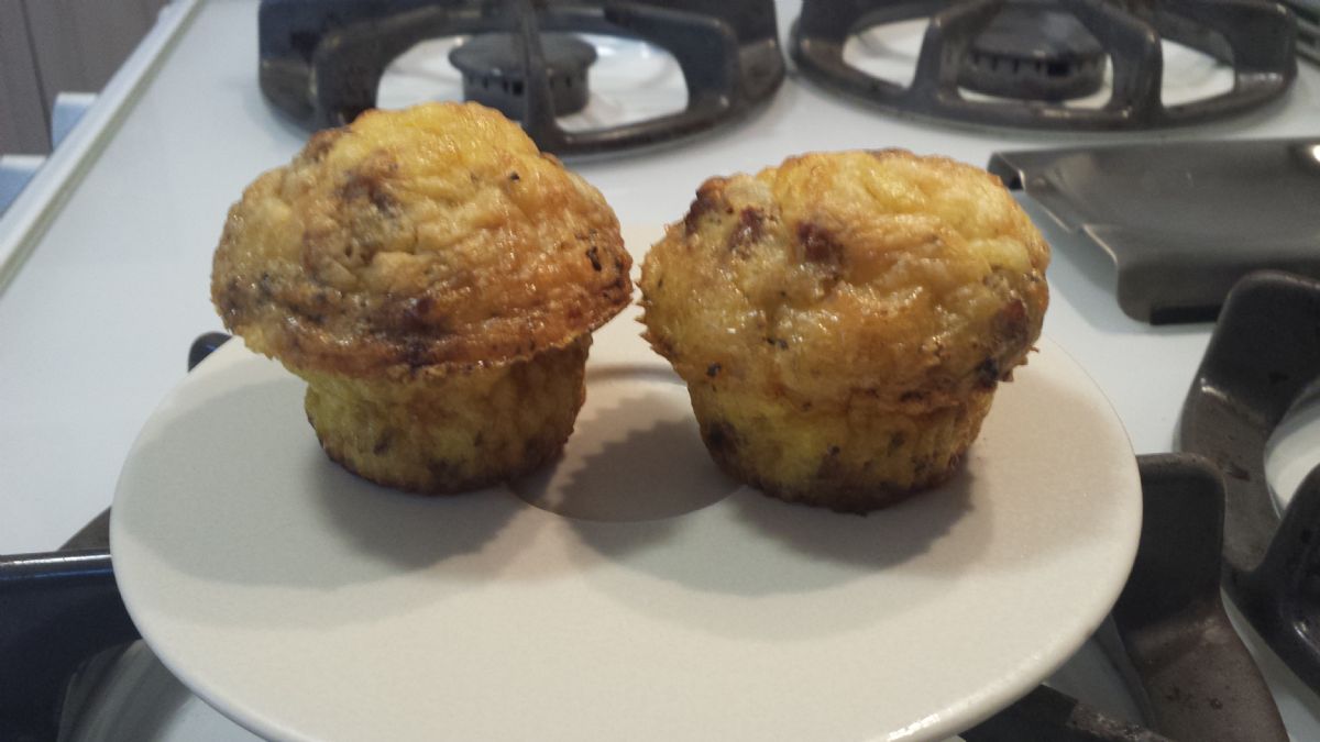 Sausage, Egg and Cheese Breakfast Muffins