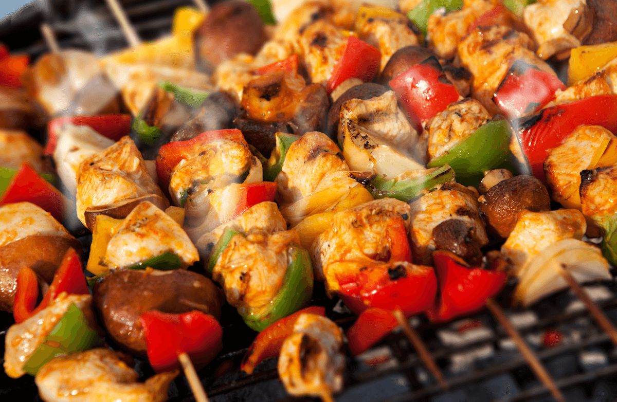 Honey Chicken Kabobs