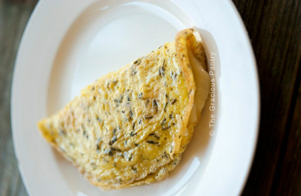 Egg omelet