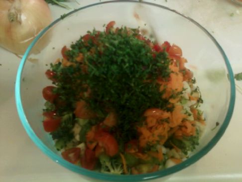 Very Veggie Mock Chicken Salad