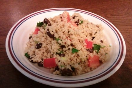 Black Bean Couscous