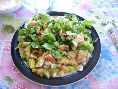 Chicken Walnut Apple Salad
