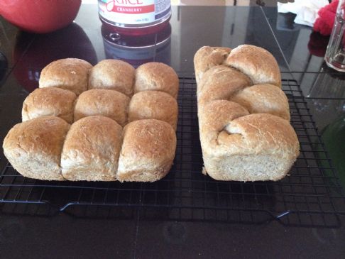 Honey Oat Whole Wheat bread