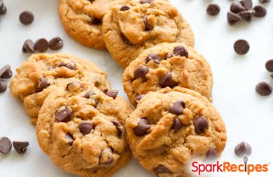 Decadent Peanut Butter Chocolate Chip Cookies with Flax