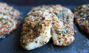 Lemony Dill Talapia Parmesan