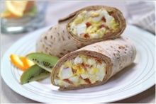 Bacon-Egg Salad Wrap