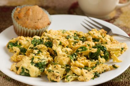 Kate B's Amazing Kale and Eggs