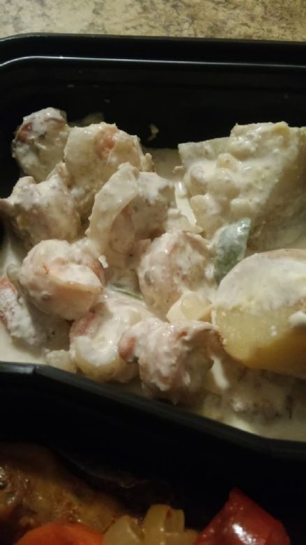 Creamy Garlic Shrimp (Low Carb)