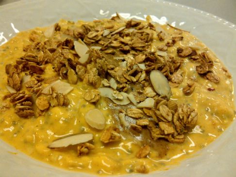 Overnight Pumpkin Oatmeal