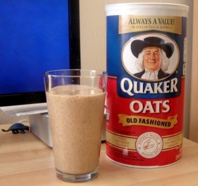 Oatmeal Smoothie w/ milk