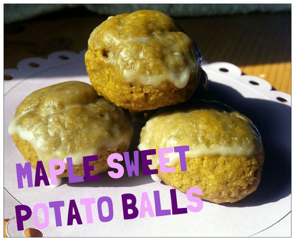 Maple Sweet Potato Balls