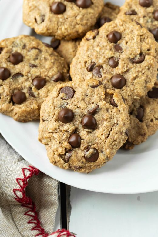 Oatmeal Chocolate Chip Cookies (V/GF)