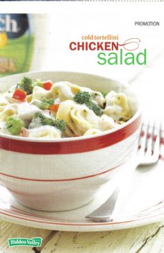 Cold Tortellini Chicken Salad (Serves 6)