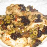 Prune and olive chicken