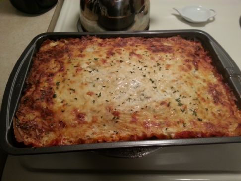 Lasagna w/No Boil Noodles