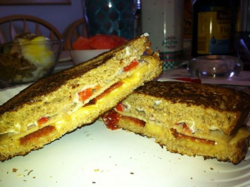 Ultimate Vegetarian Grilled Cheese