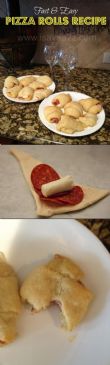 Easy Pizza Crescent Rolls