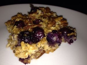 Kellie's Baked Oatmeal Squares