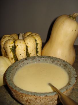 Fall Harvest Soup - with Rutabaga, Squash and Apple