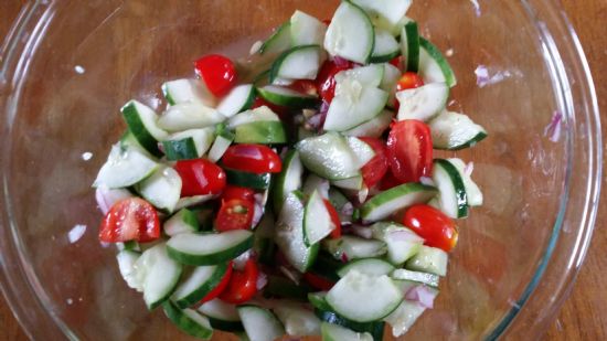 TJ's Homemade Cucumber Salad