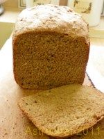 Bread, Light Wholemeal (ABM), 1 slice per serving