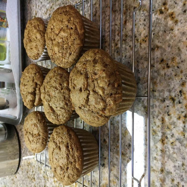 Vegan Carrot Ginger Muffins