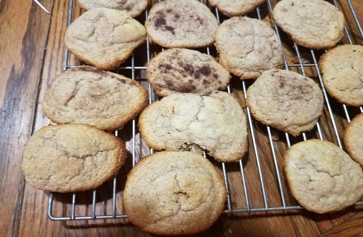 Snicker doodle cookies