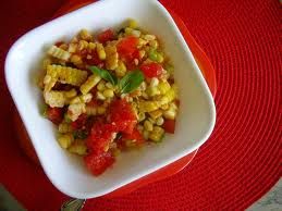 Roasted Corn and Pepper Salad