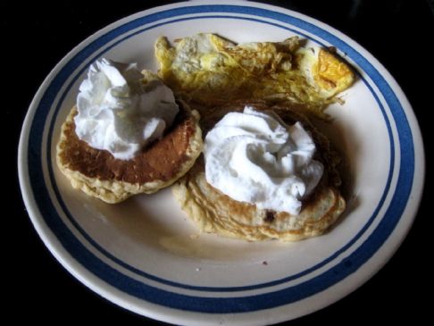 Oat-rageous Chocolate Chip Pancakes