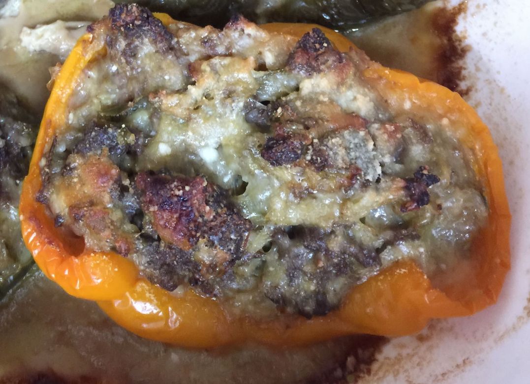 Stuffed Pepper Halves