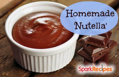 Easy Homemade 'Nutella' (Chocolate Nut Butter)