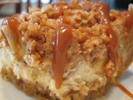 Caramel Apple Cheesecake Bars